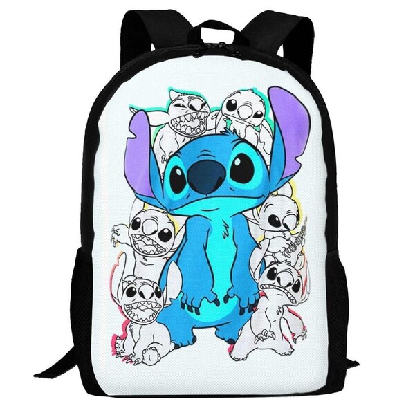 Lilo & Stitch Backpack,3d Print Laptop Backpack Lightweight Casual Daypack Bookbag Multi-Function Travel Backpack