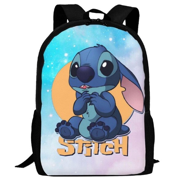 Stitch Backpack,3d Print Laptop Backpack Lightweight Casual Daypack Bookbag Multi-Function Travel Backpack