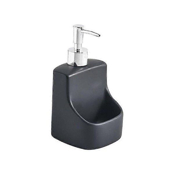 Soap Dispenser with Sponge Holder, 380ml, for Kitchen Cleaning