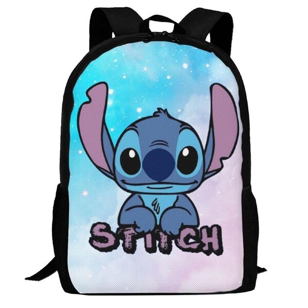 Stitch Backpack,3d Print Laptop Backpack Lightweight Casual Daypack Bookbag Multi-Function Travel Backpack