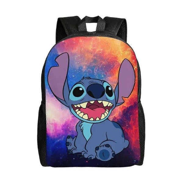 c872 Stitch Backpack Girls, Lilo & Stitch School Bag Kids Backpack Backpacks, Lightweight Large Backpacks Capacity Work Travel Casual Shoulders Day