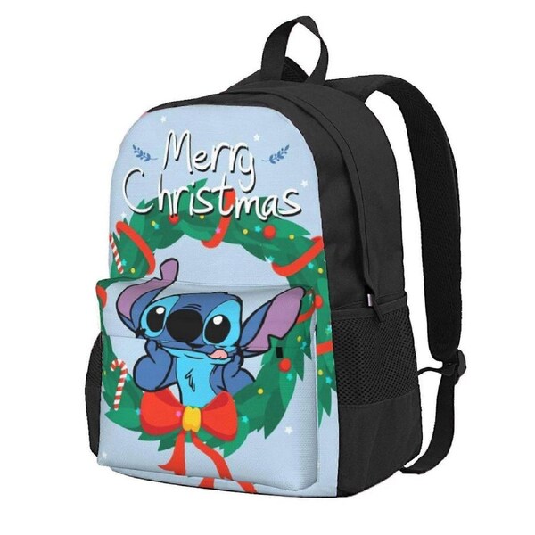 Stitch Backpack Large Capacity Casual Travel Backpack Laptop Backpack, Adult Children Student Backpack for College Work Camping
