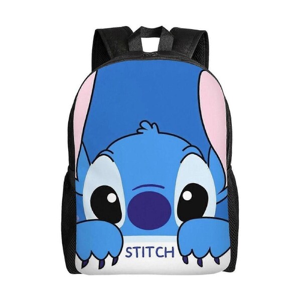 k1721 Unisex Cute Stitch Backpacks School Bag Bookbag Casual Daypack Backpack a1721