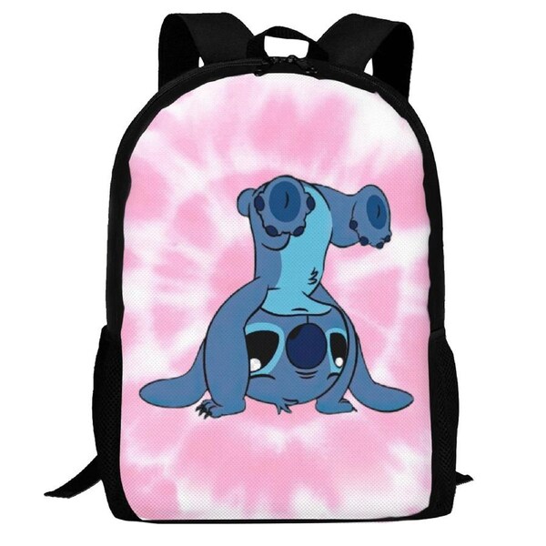 Stitch Backpack for Kids Boys Girls Large Capacity Multifunction School Backpacks Lightweight Sports Travel Laptop Bag Daypack