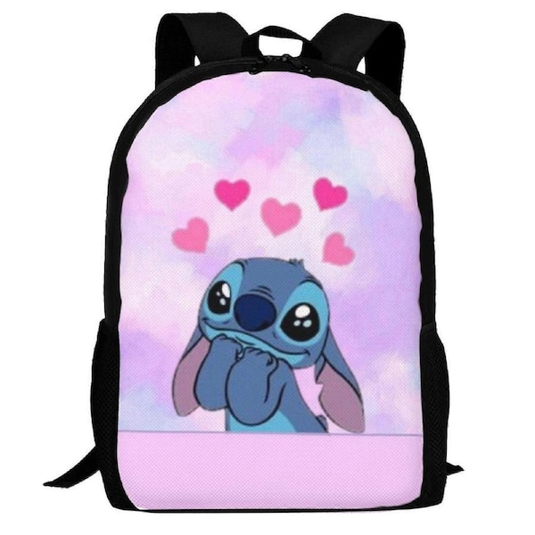 Backpack xp250 Lilo & Stitch Backpack For Kids Boys Girls, Large Capacity School Book Bag With Adjustable Straps, Lightweight Backpack, Waterproof2
