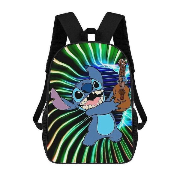 b978 Stitch Backpack 17 Inch Shoulder Bag Sturdy Laptop Backpack Daypack for Men Women Travel School o978