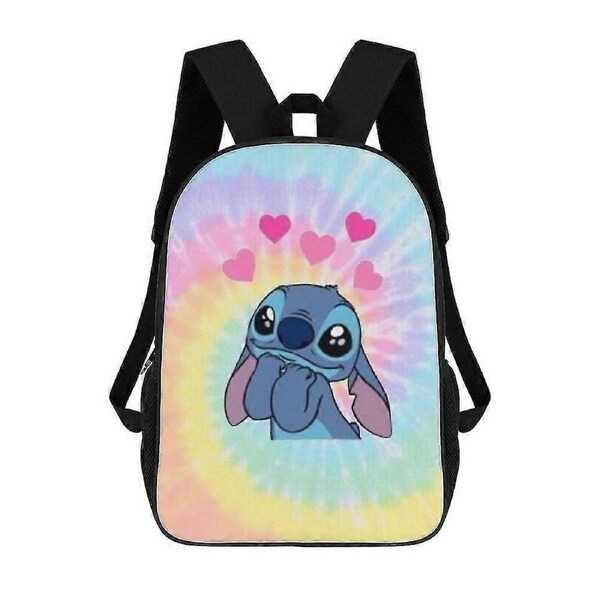 k430 Stitch Backpack 17 Inch Shoulder Bag Sturdy Laptop Backpack Daypack for Men Women Travel School a430