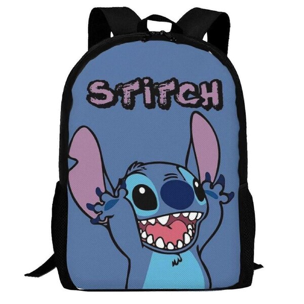 y1435 Stitch Backpack,3d Print Laptop Backpack Lightweight Casual Daypack Bookbag Multi-Function Travel Backpack u1435