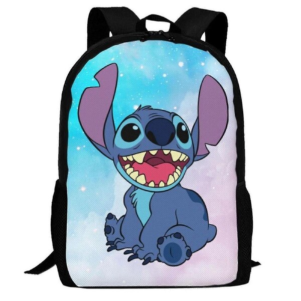 j1356 Stitch Backpack,3d Print Laptop Backpack Lightweight Casual Daypack Bookbag Multi-Function Travel Backpack p1356