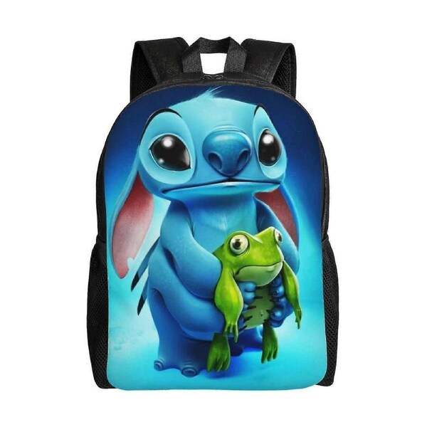 j1229 Unisex Stitch Backpacks School Bag Bookbag Casual Daypack Backpack p1229