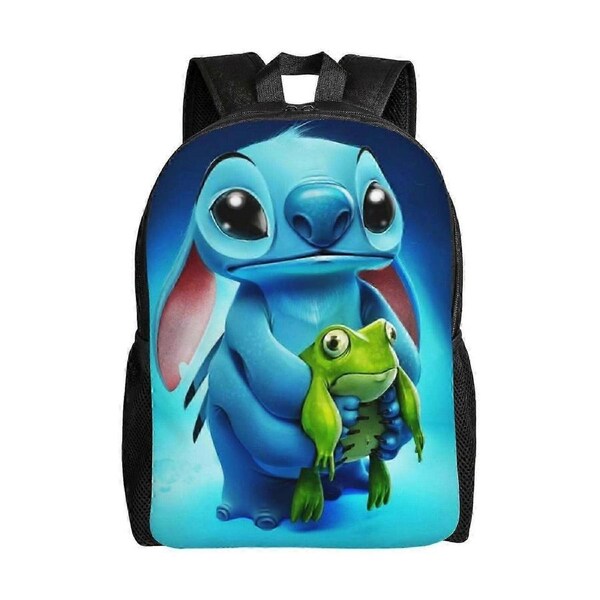 Unisex Stitch Backpacks School Bag Bookbag Casual Daypack Backpacks for Travel and Hiking