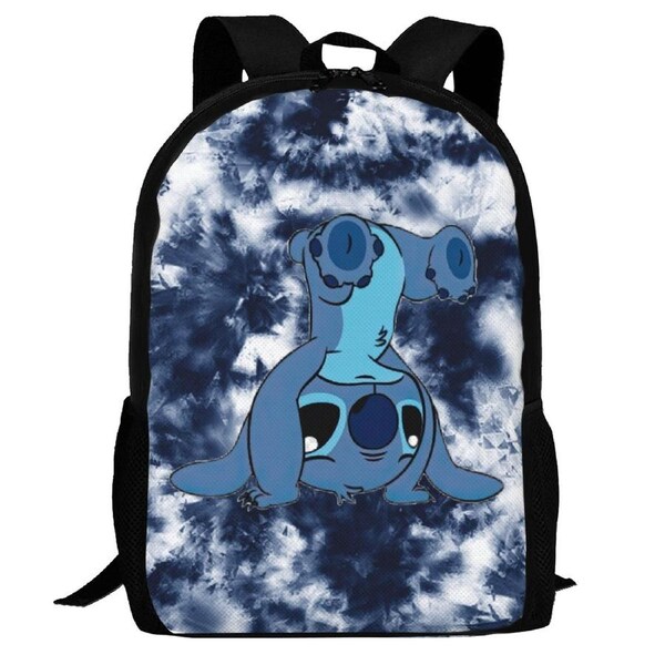 Stitch Backpack for Kids Boys Girls Large Capacity Multifunction School Backpacks Lightweight Sports Travel Laptop Bag Daypack