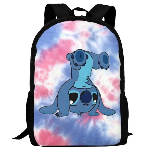 Stitch Backpack for Kids Boys Girls Large Capacity Multifunction School Backpacks Lightweight Sports Travel Laptop Bag Daypack