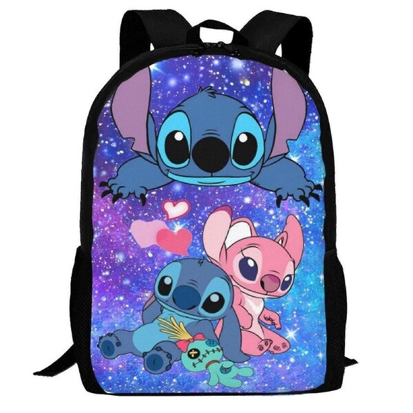 j1734 Stitch Backpack,3d Print Laptop Backpack Lightweight Casual Daypack Bookbag Multi-Function Travel Backpack e1734