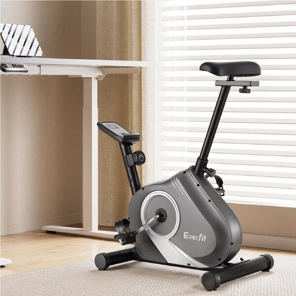 Everfit Under Desk Exercise Bike Magnetic Resistance Cardio workouts 120kg Capacity