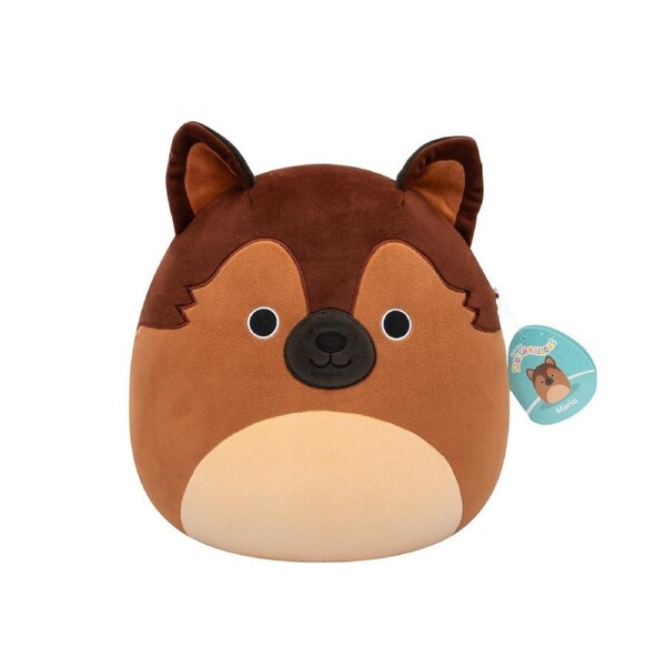 Squishmallows Mario the German Shepherd Dog 12 inch Plush
