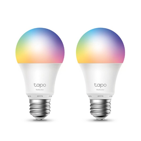 Tapo L530 Multicolour Smart Wi-Fi Light Bulb - E27 (2 Pack)