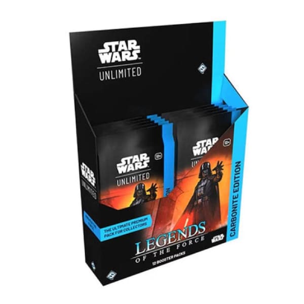 Star Wars Unlimited Legends of the Force Carbonite Booster Box