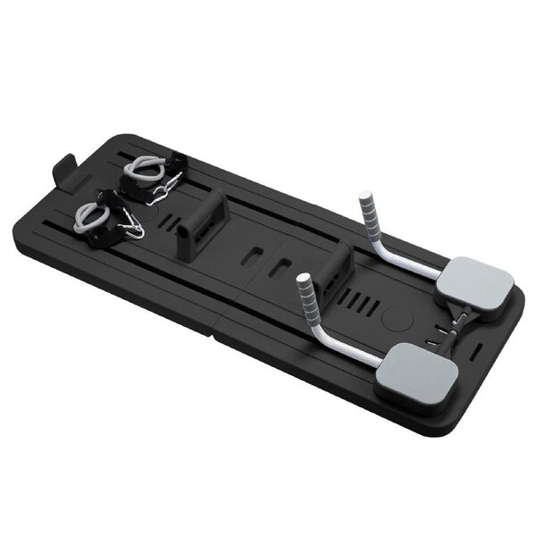 Pilates Board Resistance Bands Home Gym Trainer Ab Workout Push Up Slide Reformer Abdominal Core Strength Exercise Fitness Equipment Foldable Machine
