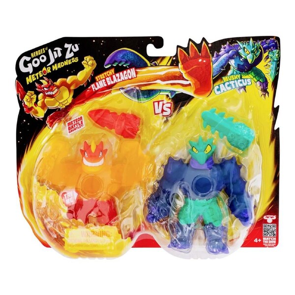 Heroes Of Goo Jit Zu Meteor Madness - Blazagon V Cacticus