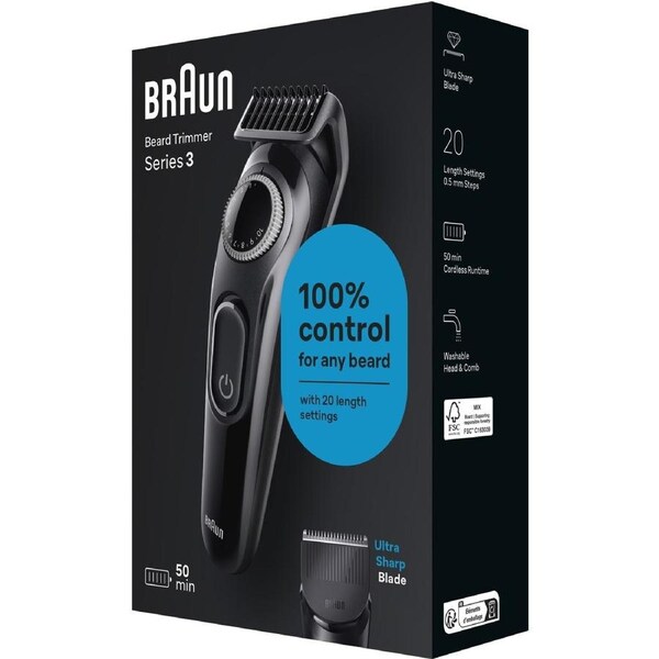Braun Beard Trimmer Series 3 3400