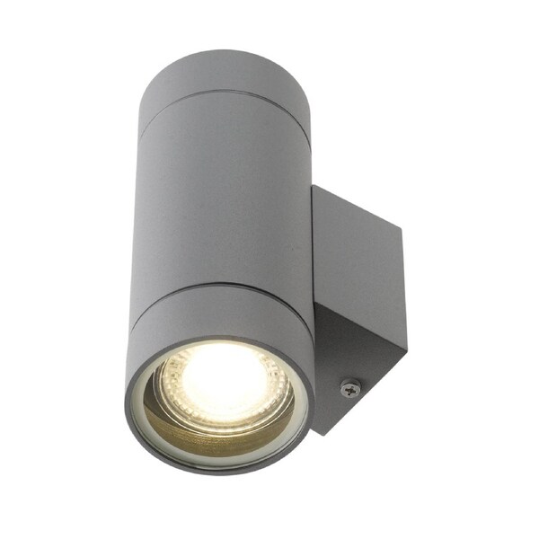 Kman Modern Wall Lamp Light Metal Silver Powder Coated