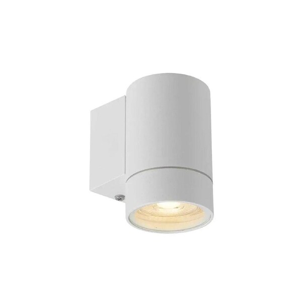 Kman Modern Wall Lamp Light Metal White Powder Coated