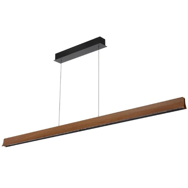 Lucid Modern Pendant Hanging Lamp Light Aluminium Metal Pvc Wood Wood Tones