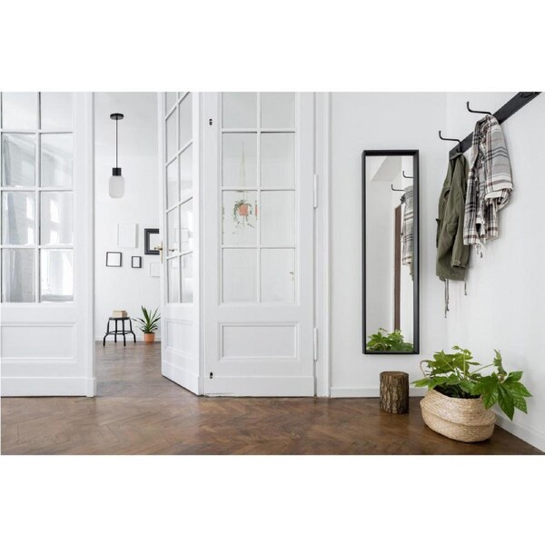 Nori Modern Pendant Hanging Lamp Light Glass Metal Opal Matt Black