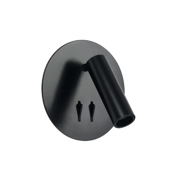 Esra Modern Wall Lamp Light Metal Black