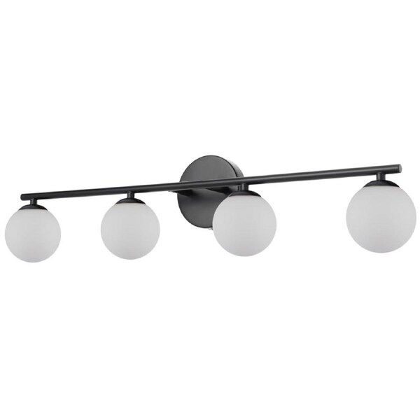 Moran Modern Wall Lamp Light Metal Glass Antique Gold Opal Matt Matte