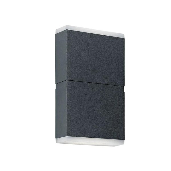 Nariko Modern Wall Lamp Light Polycarbonate Aluminium Frost Titan