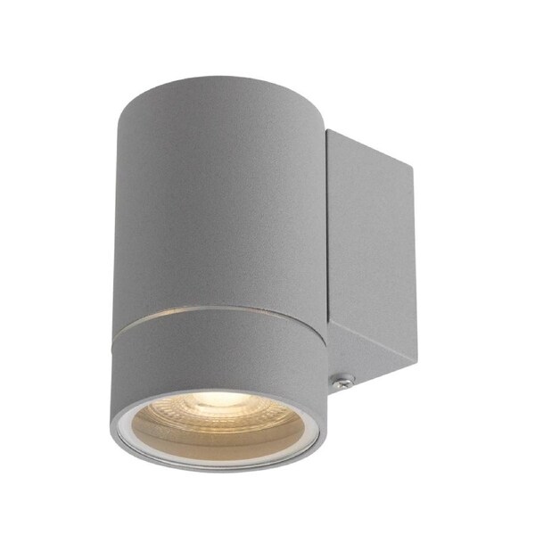 Kman Modern Wall Lamp Light Metal Silver Powder Coated