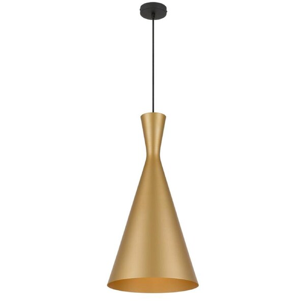 Flero Modern Pendant Hanging Lamp Light Aluminium Gold Brushed Brushed