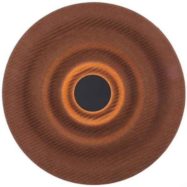Niro Industrial Wall Lamp Light Felt Brown Black Textured