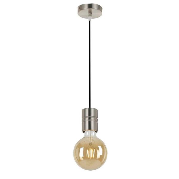 Lang Modern Pendant Hanging Lamp Light Metal Nickel