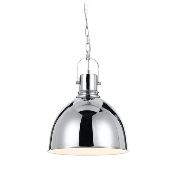 Market Modern Pendant Hanging Lamp Light Metal Chrome