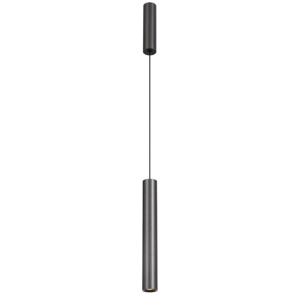 Verano Industrial Pendant Hanging Lamp Light Aluminium Gun Metal Satin