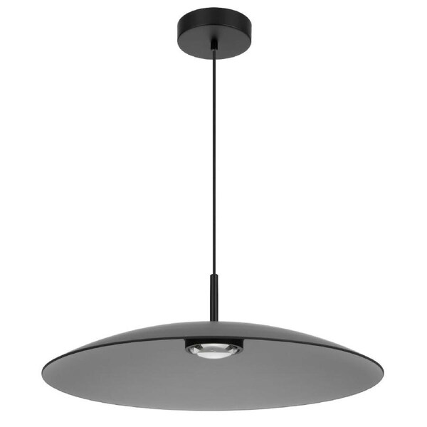 Orilla Modern Pendant Hanging Lamp Light Glass Metal Aluminium Smoke Matte
