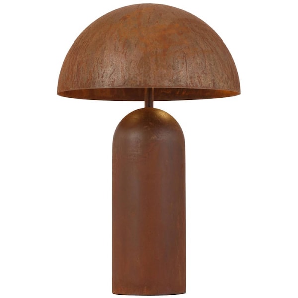 Ferum Modern Table Desk Lamp Light Metal Rust Patina