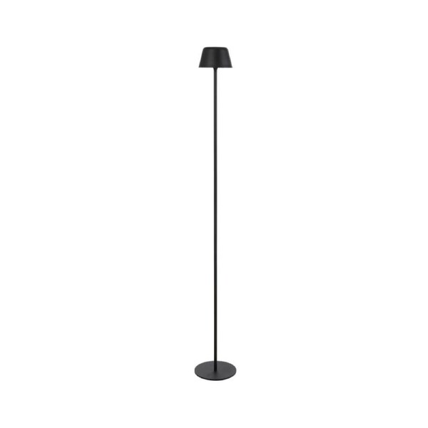 Briana Modern Standing Floor Lamp Light Metal Black Sand