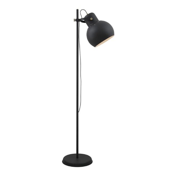 Mento Modern Standing Floor Lamp Light Metal Dark Grey Antique Brass Matte Sand