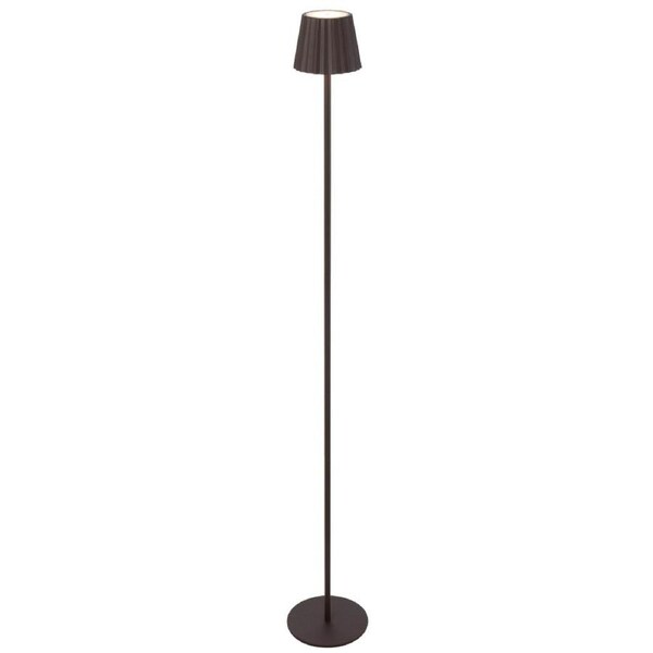 Mindy Modern Standing Floor Lamp Light Metal Brown Sand
