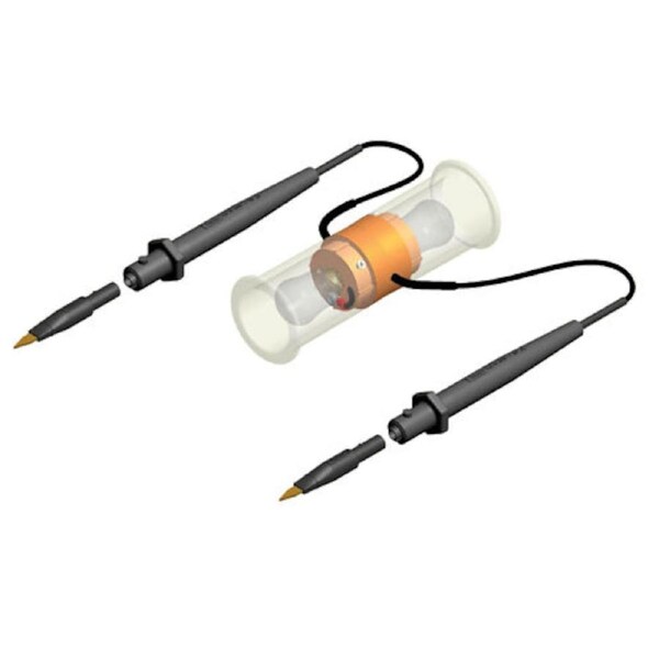 TMAC Low Voltage Test Lamp - 2 Floating Chisel-Point Probes - 25W Globe