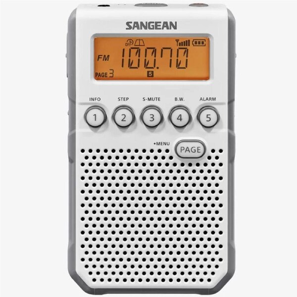 Sangean AM / FM Portable Pocket Radio with Speaker