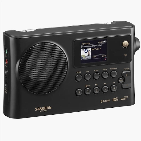 Sangean DAB+ / Bluetooth / Internet Radio / Network Portable Digital Radio
