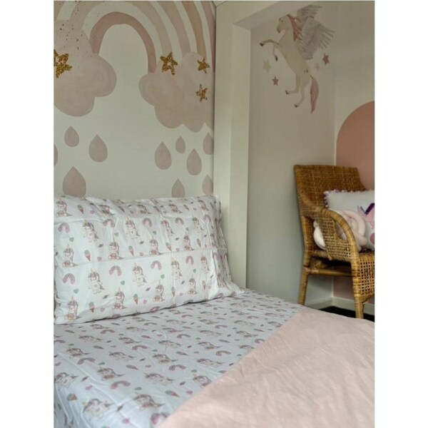 Unicorn Magic Single Bed Fitted Sheet Set