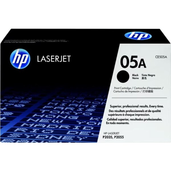 NEW Genuine HP CE505A 05A Black toner Cartridge Laserjet P2035 2055