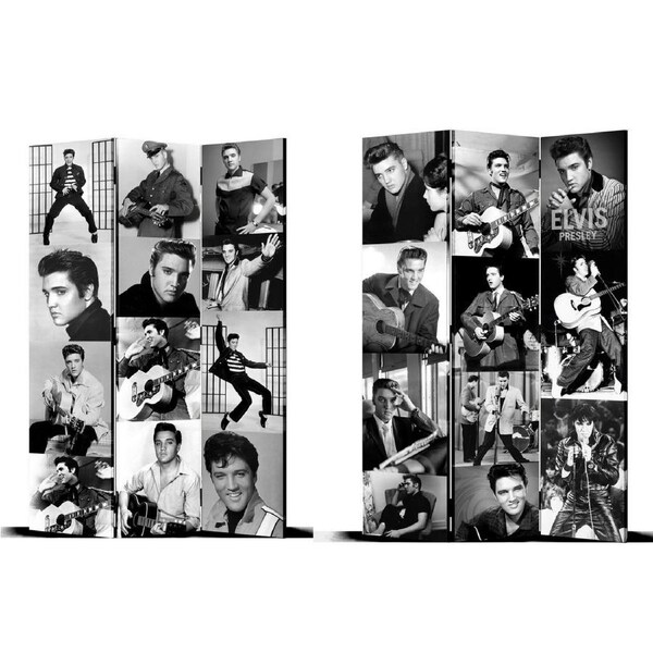 Elvis Presley Canvas Room Divider