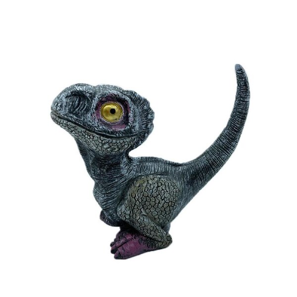Catzon Jurassic Dinosaur Figurine Real Garden Ornament for Lawn Patio-B